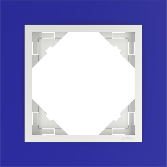 Rámeček jednonásobný LOGUS, ANIMATO / modrá / ledová