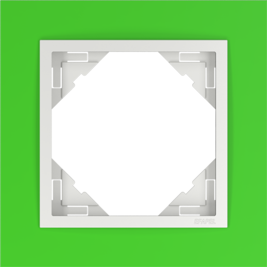 Rámeček jednonásobný LOGUS, ANIMATO / zelená / ledová